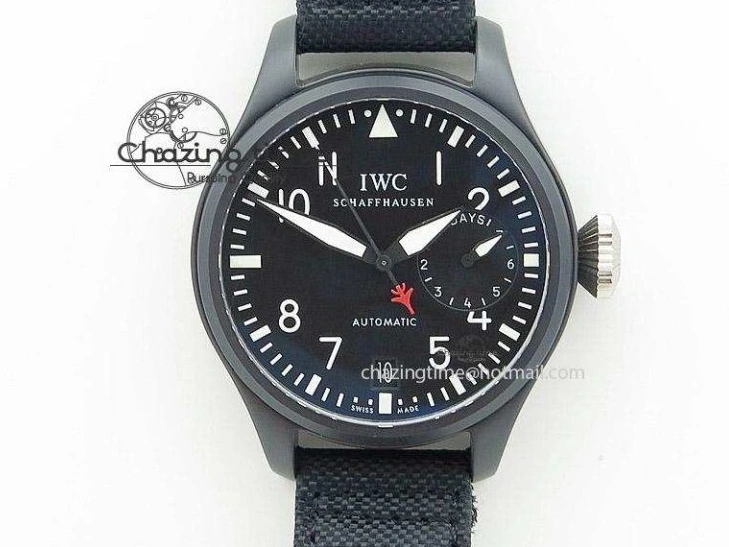 MIROTIME 1103 Portofino Chrono RG White Dial on Black Leather Strap A Vibrant 7385